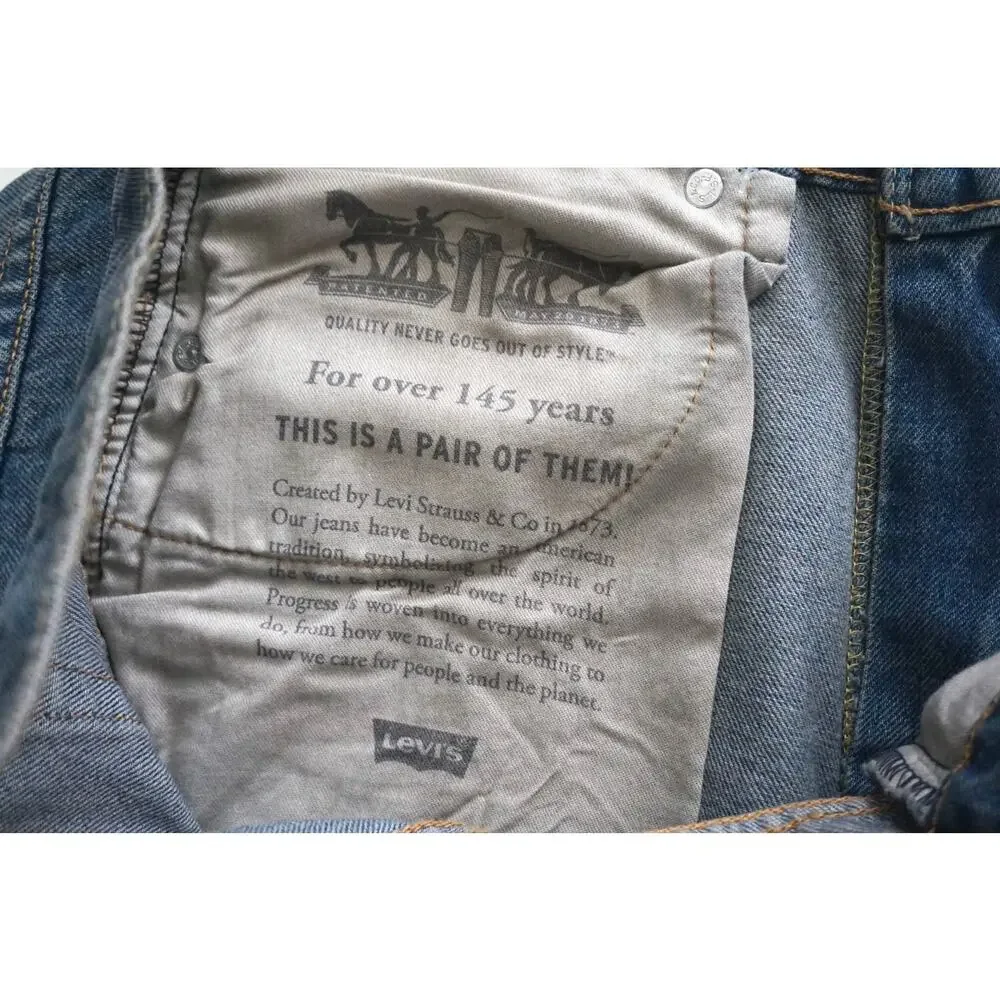 Levi's Levis Nwt 502 Regular Taper Warp Stretch Sapphire City Jeans 29 x 30